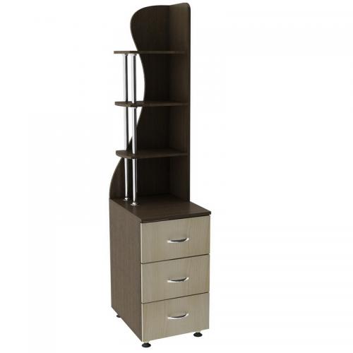 Комод із надбудовою Тиса Мебель К-43р Венге Дуб молочний 183x47x40 см Комод із надбудовою Тиса Мебель К-43р Венге Дуб молочний 183x47x40 см