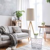 Торшер TK Lighting WALZ 60х175 см Коричневий (TK5598)