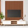 Декоративна стінова рейка Sticker Wall PS 2900x120x12 мм Коричневий (SW-00001743)