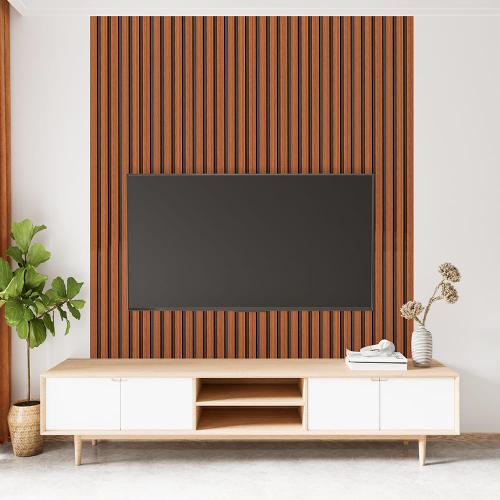 Декоративна стінова рейка Sticker Wall PS 2900x120x12 мм Коричневий (SW-00001743) Декоративна стінова рейка Sticker Wall PS 2900x120x12 мм Коричневий (SW-00001743)