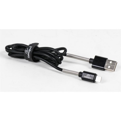 Кабель Cablexpert USB 2.0 A - Lightning 2.4А, 1м Чорний (CCPB-L-USB-06BK) в інтернет супермаркеті PbayMarket!