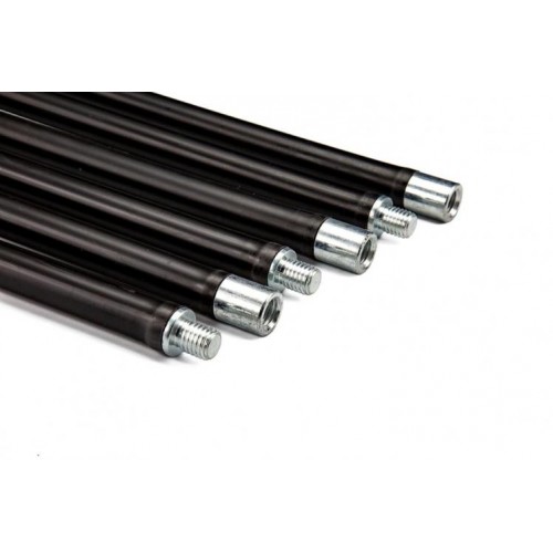 Комплект гнучких ручок Savent 1 м x 6 шт для чищення димоходу Комплект гнучких ручок Savent 1 м x 6 шт для чищення димоходу