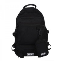 Шкільний рюкзак для хлопчика Hoz 5106-4 2 в 1 46х31х16 см Чорний (SK001667)