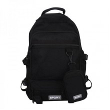 Шкільний рюкзак для хлопчика Hoz 5106-4 2 в 1 46х31х16 см Чорний (SK001667)