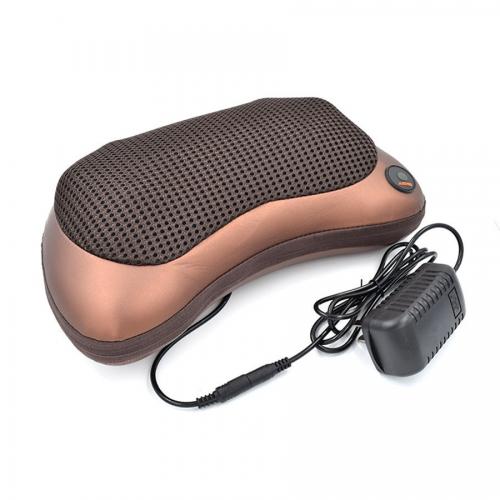 Масажна подушка RIAS Massage Pillow для дому та машини Bronze (3sm_905710875)