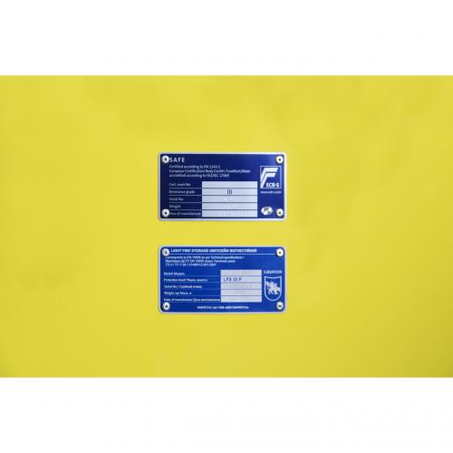 Сейф злостійкий Griffon CLE III.80.E COMBI GLOSS YELLOW Сейф злостійкий Griffon CLE III.80.E COMBI GLOSS YELLOW