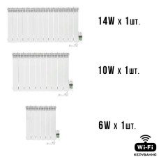 Розумна мобільна система опалення електрична ELECTRO SET 30С WI-FI 3100 Вт