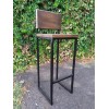 Барний стілець GoodsMetall із металу в стилі ЛОФТ 750х350х350 БС7