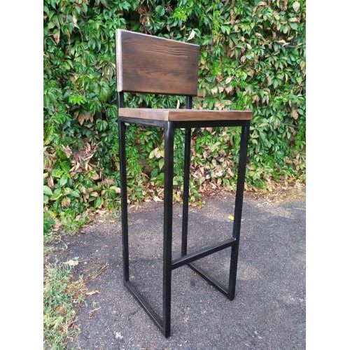 Барний стілець GoodsMetall із металу в стилі ЛОФТ 750х350х350 БС7 Барний стілець GoodsMetall із металу в стилі ЛОФТ 750х350х350 БС7