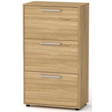 Тумба для взуття ТО-20 Компанит Дуб сонома (70х38х123 см)