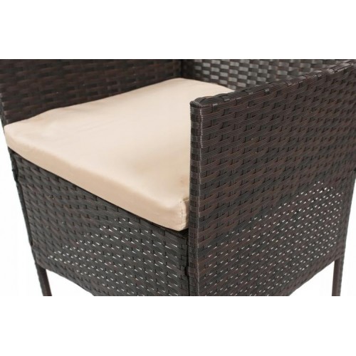 Набор садовой мебели Kontrast TECHNORATTAN BROWN Набор садовой мебели Kontrast TECHNORATTAN BROWN