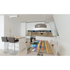 Наклейка вінілова на стіл Zatarga «Світанок на Острові» 600х1200 мм Z180671st