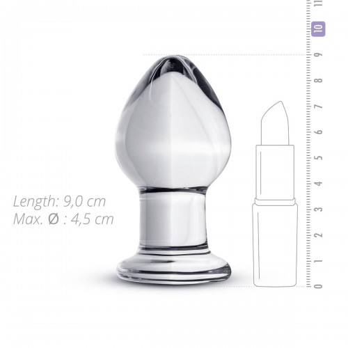 Скляна анальна пробка Gildo Glass Buttplug No. 26 в інтернет супермаркеті PbayMarket!