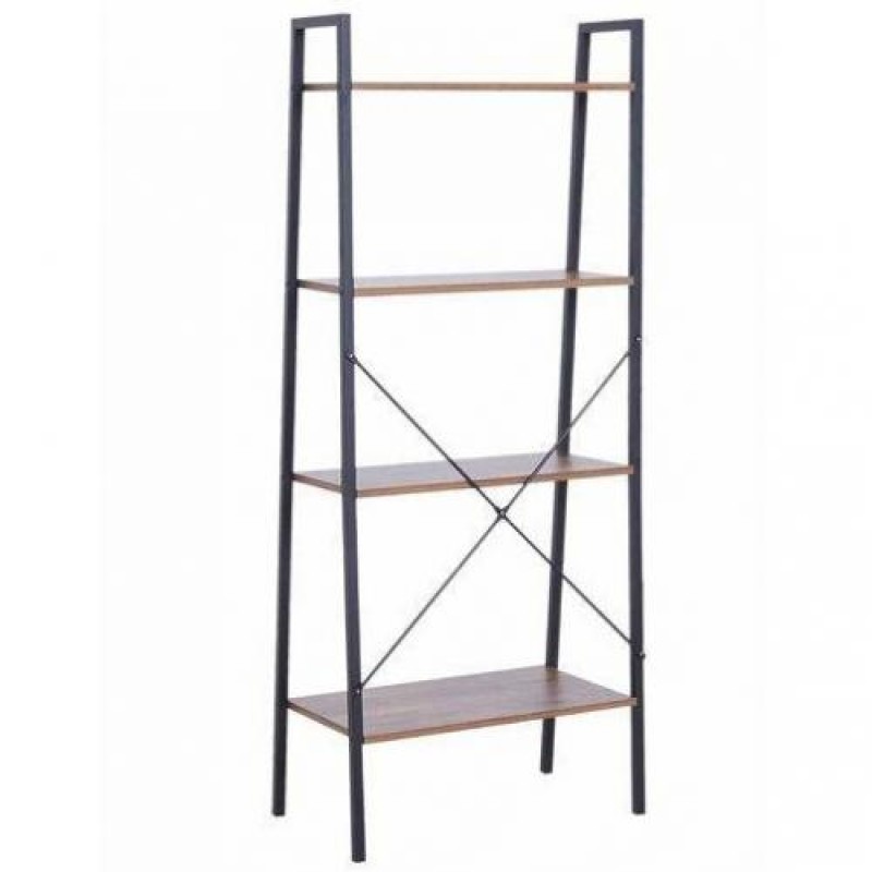 Стелаж для зберігання в стилі Loft Чорний NS-1824 1430x600x350 мм
