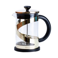 Френч-прес чайник скляний TS Kitchen Haus Roland 800 мл з фільтром золото (HP33540PGL)