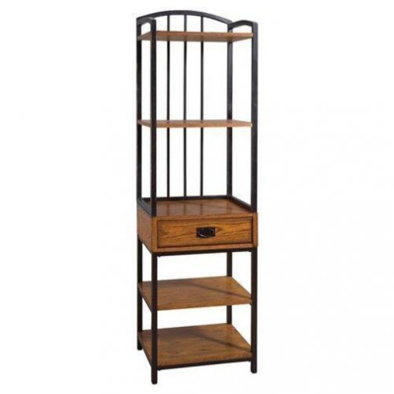 Стелаж для зберігання в стилі Loft Чорний NS-1841 1630x500x400 мм