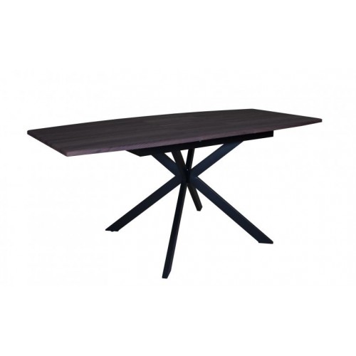 Стіл Max's furniture Брайтон 85х140/180х75 см Дуб табак + Чорний Стіл Max's furniture Брайтон 85х140/180х75 см Дуб табак + Чорний