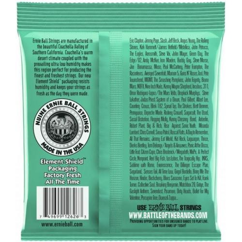 Струни для електрогітари Ernie Ball 2626 Not Even Slinky Nickel Wound 12/56 Струни для електрогітари Ernie Ball 2626 Not Even Slinky Nickel Wound 12/56