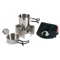 Набір спиртового пальника Tatonka Alcohol Burner Set Сірий Набір спиртового пальника Tatonka Alcohol Burner Set Сірий