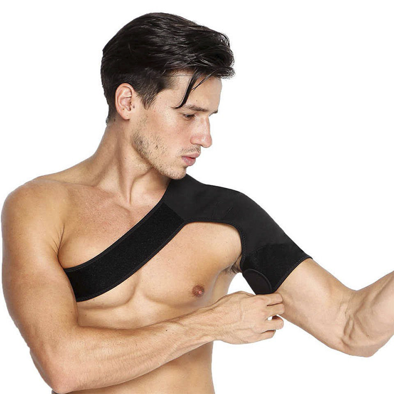 Фіксатор плечового суглоба Aolikes A-1697 Лівий 36-51 см Black (6134-21282)