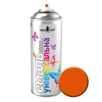 Емаль універсальна Аерозоль New Ton 400 мл RAL 2004 Помаранчева Емаль універсальна Аерозоль New Ton 400 мл RAL 2004 Помаранчева