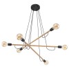 Люстра TK Lighting Helix Коричневий Чорний (TK4953)