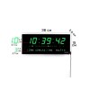 Електронний настінні годинники VST-3615 GREEN 15cm*36cm*3cm