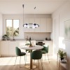 Люстра Zuma Line Orbit 78x100 см Чорний (Zu5007)