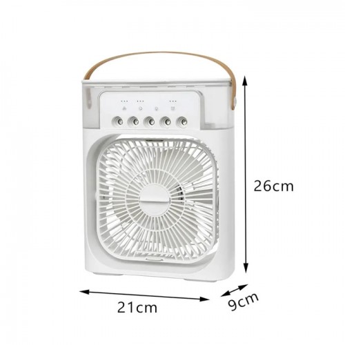 Портативний настільний міні-кондиціонер зволожувач Arctic Air Cooler 4в1 Fan LED Білий