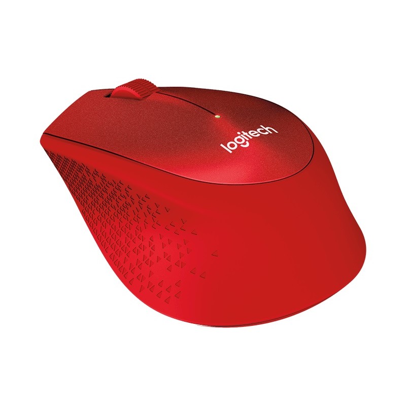 Миша бездротова Logitech M330 Silent Plus Red USB (910-004911)