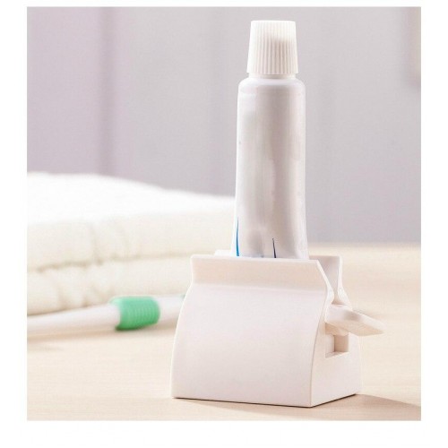 Дозатор для зубної пасти Kizo Home Роликовий вичавлювач 3,8 x 5,2 x 3,8 см White