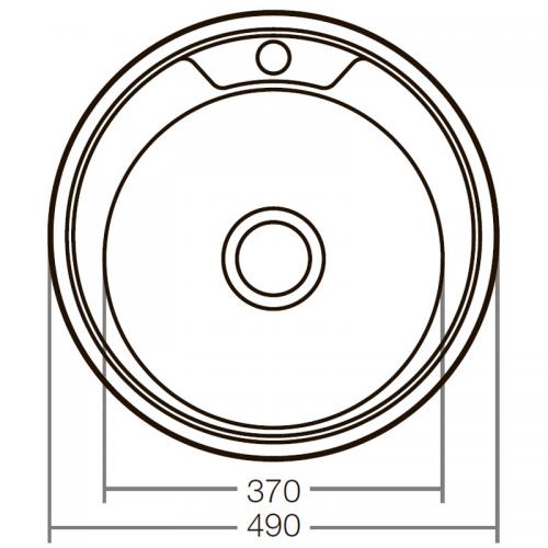 Мийка кухонна ZERIX Z490-08-180E (ZX1584) в інтернет супермаркеті PbayMarket!