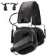 Тактичні активні навушники Earmor М31 + кріплення на шолом OPS Core чебурашка Чорний