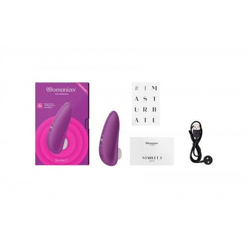 Вакуумний кліторальний стимулятор Womanizer Starlet 3 VIOLET в інтернет супермаркеті PbayMarket!