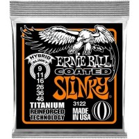Струни для електрогітари Ernie Ball 3122 Regular Slinky Titanium Coated Strings 9/46 Струни для електрогітари Ernie Ball 3122 Regular Slinky Titanium Coated Strings 9/46