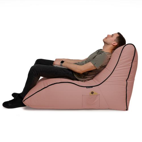 Крісло Мішок Лежак Оксфорд 80х125 Студія Комфорту Кава з молоком Крісло Мішок Лежак Оксфорд 80х125 Студія Комфорту Кава з молоком