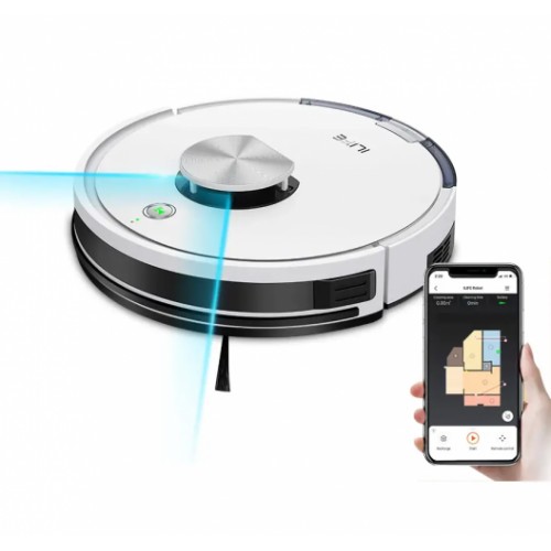Робот-пилосос iLife L100 Wi-Fi Білий (2000620188)