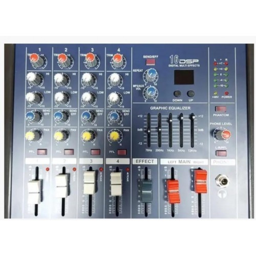 Аудіо мікшер звуковий пульт підсилювач Mixer BT 4200D 4CH c bluetooth (1756375386) Аудіо мікшер звуковий пульт підсилювач Mixer BT 4200D 4CH c bluetooth (1756375386)