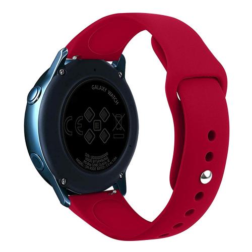 Ремінець BeWatch для Samsung Galaxy watch Active Червоний (1010303) Ремінець BeWatch для Samsung Galaxy watch Active Червоний (1010303)