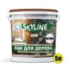 Лак для дерева акриловий Skyline Wood Прозорий Матовий 5л