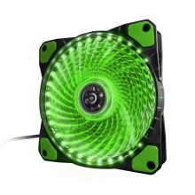 Вентилятор Frime Iris LED Fan 33LED Green (FLF-HB120G33); 120х120х25мм, 3-pin+4-pin