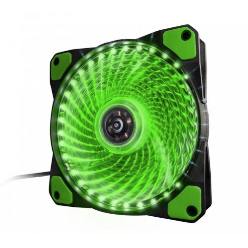 Вентилятор Frime Iris LED Fan 33LED Green (FLF-HB120G33); 120х120х25мм, 3-pin+4-pin в інтернет супермаркеті PbayMarket!