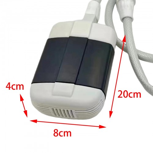 Акумуляторний переносний душ RIAS Portable Outdoor Shower з помпою White Акумуляторний переносний душ RIAS Portable Outdoor Shower з помпою White