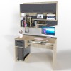 Комп'ютерний стіл Тиса Мебель Тіса Стиль-7 Сонома Графіт 750x600x1200 мм