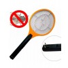 Електрична мухобойка Mosquito Rechargeable hitting Swatter Чорно-помаранчевий