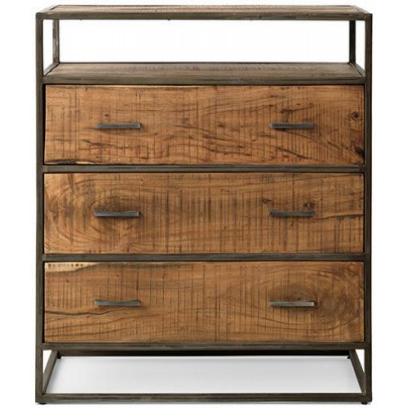 Комод Loft NS-244 1080x900x400 мм Чорний