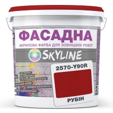 Фарба акрил-латексна Skyline Фасадна 2570-Y90R (C) Рубін 1 л