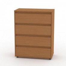 Комод 4 Компанит Бук (new1-1011)