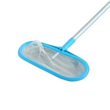 Набір 2в1: Сачок із телескопічною ручкою Intex 29055-2 для очищення верхнього шару води, діаметр 28 мм (ручка 29055, сачок 29051)