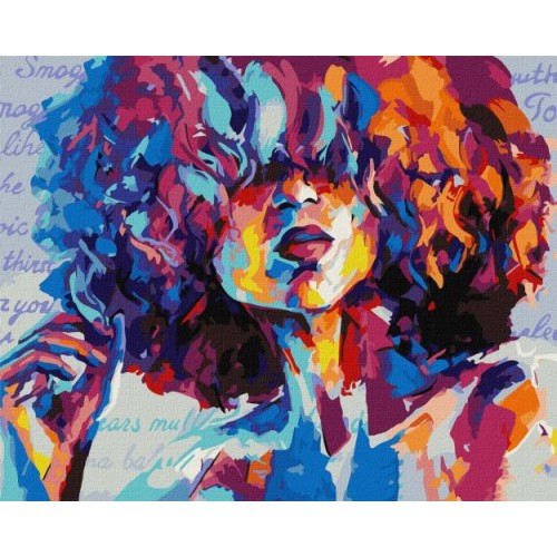 Картина за номерами Идейка Яскравий образ KHO4845 40х50 см Картина за номерами Идейка Яскравий образ KHO4845 40х50 см